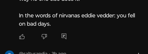 smells like i killed the rooster