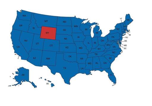 Wyoming has a lower population than the other 49 states COMBINED
